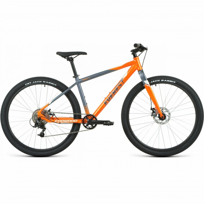 Велосипед FORWARD EVEREST 29 D, рама 17", 2022, оранжевый матовый/серый матовый RBK22FW29638 Велосипед FORWARD EVEREST 29 D, рама 17", 2022, оранжевый матовый/серый матовый RBK22FW29638
