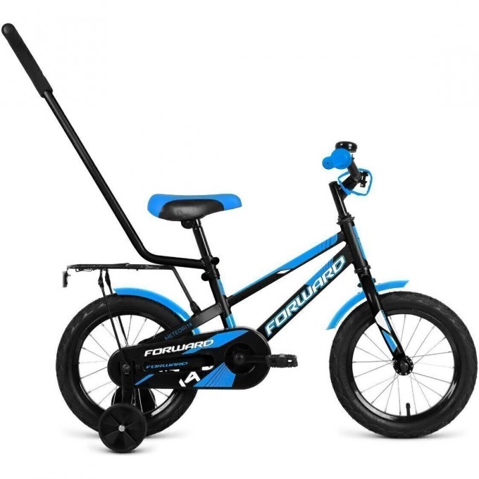 Велосипед FORWARD METEOR 14"(1 ск.) 2023, голубой IB3FF1125LBUXXX Велосипед FORWARD METEOR 14"(1 ск.) 2023, голубой IB3FF1125LBUXXX