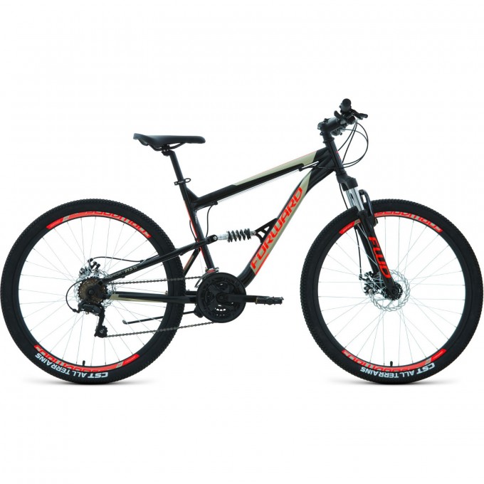 Велосипед FORWARD RAPTOR 27,5 2.0 D, рама 16", 2022, черный/красный RBK22FW27782 Велосипед FORWARD RAPTOR 27,5 2.0 D, рама 16", 2022, черный/красный RBK22FW27782