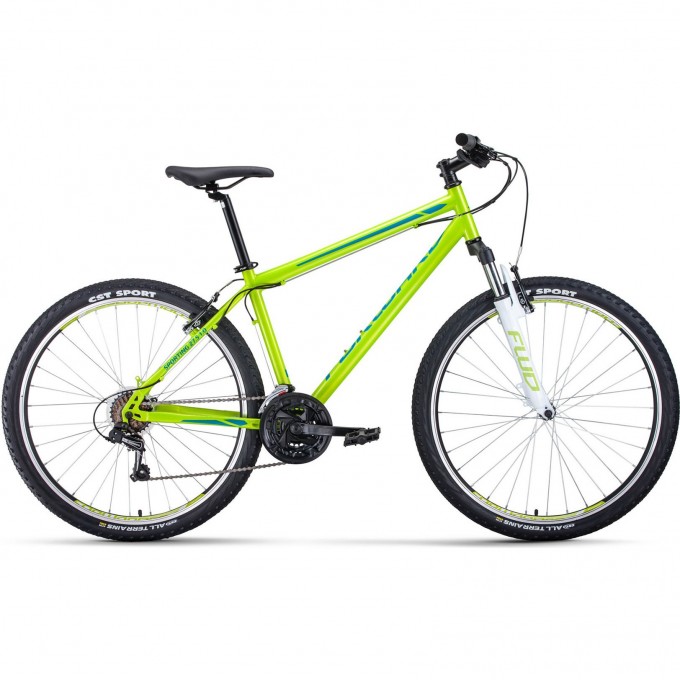 Велосипед FORWARD SPORTING 27,5 1.0 (2020) зеленый/бирюзовый с рамой 17" 74814 ZELENYII/BIRYUZOVYII 17 Велосипед FORWARD SPORTING 27,5 1.0 (2020) зеленый/бирюзовый с рамой 17" 74814 ZELENYII/BIRYUZOVYII 17