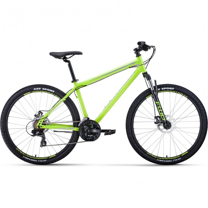 Велосипед FORWARD SPORTING 27,5 2.0 disc (2021) ярко-зеленый/серый с рамой 19" 74418 YARKO-ZELENYII/SERYII 19 Велосипед FORWARD SPORTING 27,5 2.0 disc (2021) ярко-зеленый/серый с рамой 19" 74418 YARKO-ZELENYII/SERYII 19