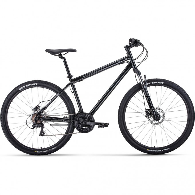 Велосипед FORWARD SPORTING 27,5 3.0 disc (2020) черный с рамой 19" 74810 CHERNYII 19 Велосипед FORWARD SPORTING 27,5 3.0 disc (2020) черный с рамой 19" 74810 CHERNYII 19