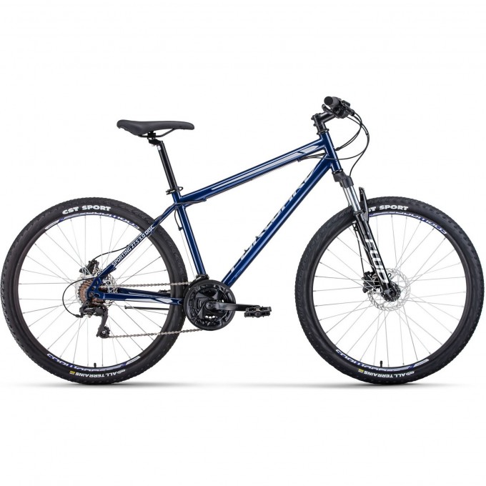 Велосипед FORWARD SPORTING 27,5 3.0 disc (2020) темно-синий/серый с рамой 17" 74810 TEMNO-SINII/SERYII 17 Велосипед FORWARD SPORTING 27,5 3.0 disc (2020) темно-синий/серый с рамой 17" 74810 TEMNO-SINII/SERYII 17