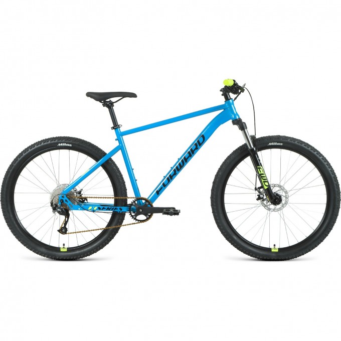 Велосипед FORWARD SPORTING 27,5 XX (2021) синий/желтый с рамой 19" RBKW1M179015 Велосипед FORWARD SPORTING 27,5 XX (2021) синий/желтый с рамой 19" RBKW1M179015