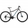Велосипед FORWARD SPORTING 29 2.0 D (2022) черный/бирюзовый с рамой 19" 94946 CHERNYII/BIRYUZOVYII 19