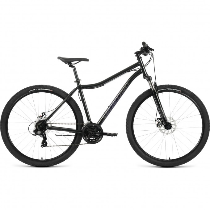Велосипед FORWARD SPORTING 29 2.0 D (2022) черный/темно-серый с рамой 19" RBK22FW29920 Велосипед FORWARD SPORTING 29 2.0 D (2022) черный/темно-серый с рамой 19" RBK22FW29920