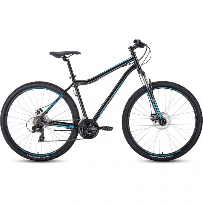 Велосипед FORWARD SPORTING 29 2.0 disc (2020) черный/бирюзовый с рамой 17" 74806 CHERNYII/BIRYUZOVYII 17 Велосипед FORWARD SPORTING 29 2.0 disc (2020) черный/бирюзовый с рамой 17" 74806 CHERNYII/BIRYUZOVYII 17