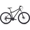 Велосипед FORWARD SPORTING 29 2.0 disc (2021) черный/темно-серый с рамой 19" 74420 CHERNYII/SERYII 19