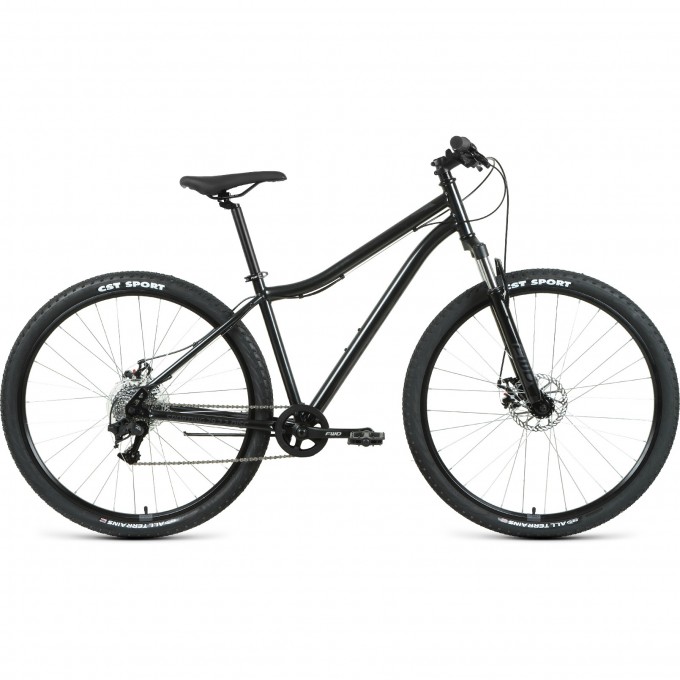 Велосипед FORWARD SPORTING 29 2.2 disc (2021) черный/темно-серый с рамой 17" 75488 CHERNYII/SERYII 17 Велосипед FORWARD SPORTING 29 2.2 disc (2021) черный/темно-серый с рамой 17" 75488 CHERNYII/SERYII 17